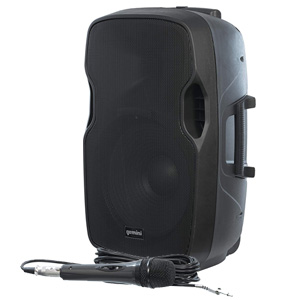 Gemini 15" Active 2000W Bluetooth Battery PA Loudspeaker AS-15TOGO