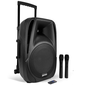Gemini 15" Active 800W Bluetooth Battery PA Loudspeaker ES-15TOGO
