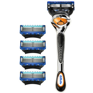 Gillette Fusion ProGlide FlexBall Razor + 4 Cartridges