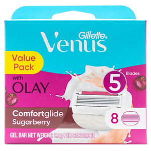 Gillette Venus ComfortGlide Razor Blade Refill - 8 Pack