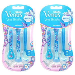 GILLETTE VENUS DISPOSABLE RAZORS 6 PK