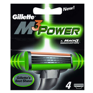 Gillette M3 PowerGlide Blades (4 Cartridges)