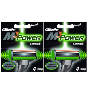 Gillette M3 PowerGlide Blades (8 Cartridges) Gillette M3 PowerGlide Blades (8 Cartridges)