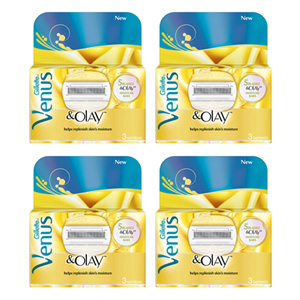 Gillette Venus & Olay Blades (12 Cartridges) Gillette Venus & Olay Blades (12 Cartridges)