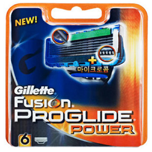 Gillette Fusion ProGlide Power Blades (6 Cartridges)