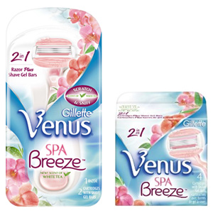 Gillette Venus Spa Razor + 6x Cartridges Gillette Venus Spa Razor + 6x Cartridges