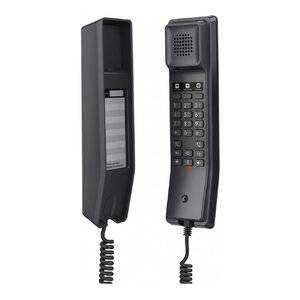Grandstream GHP611 2-Line PoE Hotel IP Phone, Black Grandstream GHP611 2-Line PoE Hotel IP Phone, Black
