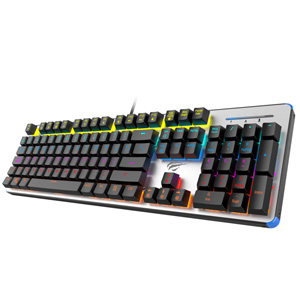 Havit HV-KB366L RGB Backlit Wired Mechanical Gaming Keyboard Havit HV-KB366L RGB Backlit Wired Mechanical Gaming Keyboard