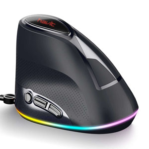 Havit HV-MS764 RGB Backlit Wired Ergonomic Vertical Mouse 4000dpi