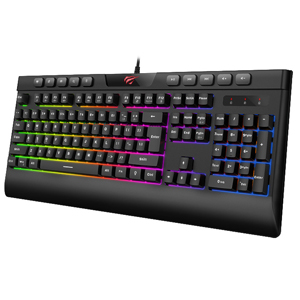 Havit KB487L RGB Multi Function Media Backlit Gaming Keyboard Havit KB487L RGB Multi Function Media Backlit Gaming Keyboard