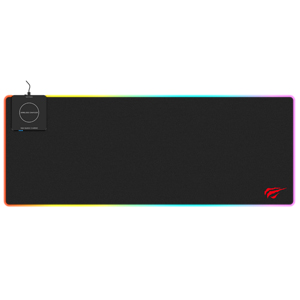 Havit MP902 RGB Extra Large Mesh Gaming Mouse Pad w/ Wireless Charger