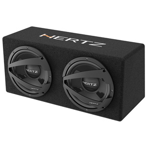 Hertz DBX252.3 Dual 10" 300W RMS Subwoofer Loaded Enclosure Box