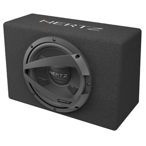 Hertz DBX25.3 10" 150W RMS Car Subwoofer Loaded Enclosure Box