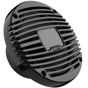 Hertz Marine 6.5" 2-way Black Coaxial Speaker - Pair (HEX 6.5 M-C)