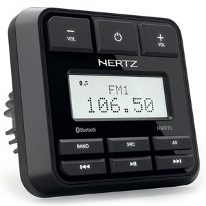 Hertz Marine Digital Media Bluetooth USB AUX AM-FM Receiver (HMR 15)