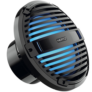 Hertz Marine 12" 1000W 2 Ohm SVC RGB Black Subwoofer (HMS 12 B2-LD-C)