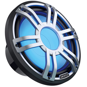 Hertz Marine 12" 1000W 2 Ohm SVC RGB Charcoal Subwoofer