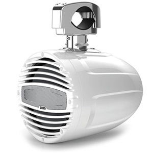 Hertz Marine 8" (200mm) 2-Way RGB White Clamp Tower Coaxial Speaker