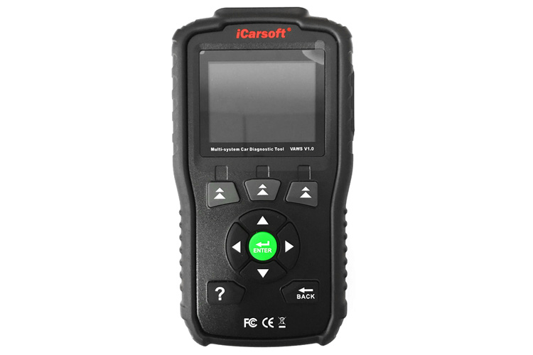 Blue iCarsoft Professional Multi-System OBD II Scanner VAWS V1.0 with Oil Service Reset for Audi//VW//Seat//Skoda