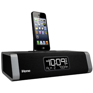 iHome iDL45 Dual Alarm Clock FM Radio w/ Lightning Dock