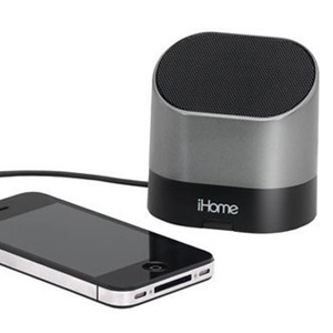 iHome iHM63 Rechargeable Silver Portable Speaker iHome iHM63 Rechargeable Silver Portable Speaker
