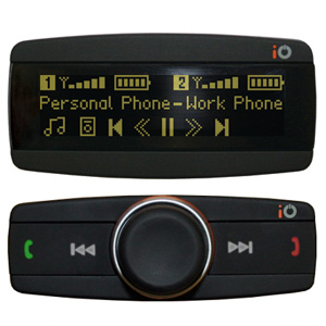 iO PLAY2 Bluetooth Handsfree Car Kit Music Streaming w/ Display iO PLAY2 Bluetooth Handsfree Car Kit Music Streaming w/ Display