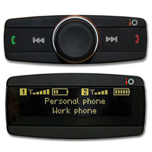 iO TALK2 Bluetooth Handsfree Car Kit OLED Display iO TALK2 Bluetooth Handsfree Car Kit OLED Display