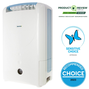 Ionmax ION612 Dehumidifier w/ Ioniser Clean Air Filter