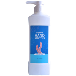 Hand Sanitiser 1 Litre 1000mL Pump Instant Gel 75% Alcoho