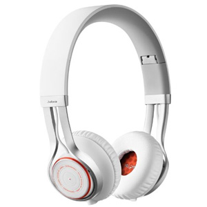 Jabra Revo Wireless Bluetooth Over-Ear Headphones (White/Red)