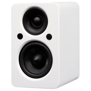 Jamo Mini MKII Active Bookshelf Speaker - Matte White Jamo Mini MKII Active Bookshelf Speaker - Matte White