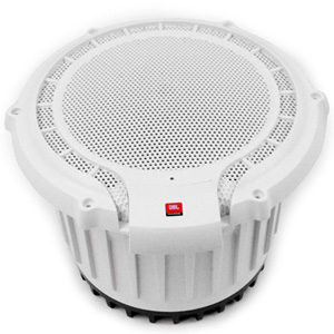 JBL MPS1000 10" 250W RMS Class-D Marine Boat Powered Subwoofer