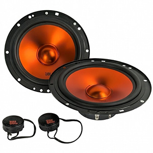 JBL Stage1 62CF 6.5" 2-Way 80W RMS Component Speakers JBL Stage1 62CF 6.5" 2-Way 80W RMS Component Speakers