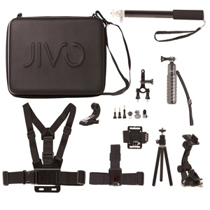 Jivo GoGear Accessory Kit for GoPro and Action Camera