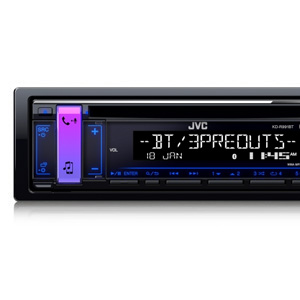 JVC KD-R991BT CD Receiver Bluetooth USB Aux Iphone Ipod Android
