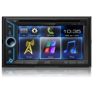 JVC KW-V30BT 6.1" Monitor Bluetooth DVD Player