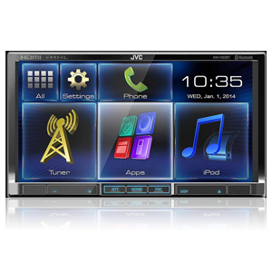 JVC KW-V40BT 7" Monitor Bluetooth DVD Player