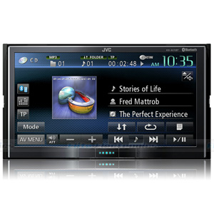JVC KW-AV70 7" Monitor DVD Media Player