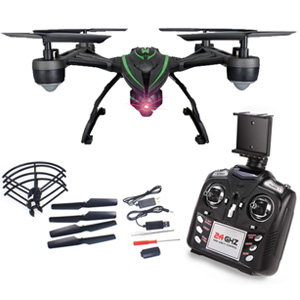 JXD 510G FPV Drone with Camera Live Video HD 2MP RC Quadcopter