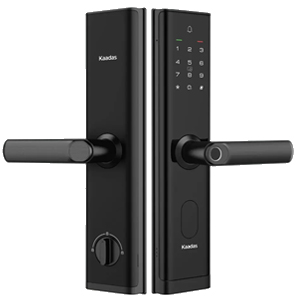 Kaadas M7-W Lever Smart Door Lock - Wi-Fi, Fingerprint & PIN (Black)