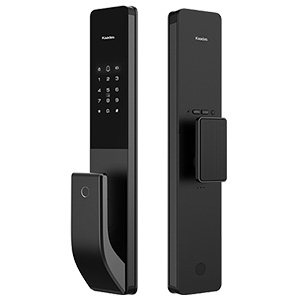 Kaadas Q15-5WK Push Pull Wi-Fi Smart Lock - Matte Black