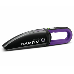 Kambrook Captiv 11V Purple Portable Handheld Vacuum Cleaner KHV350PUR