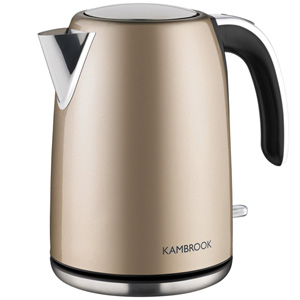 Kambrook 1.7L Stainless Steel Kettle Champagne KKE625CMP Kambrook 1.7L Stainless Steel Kettle Champagne KKE625CMP