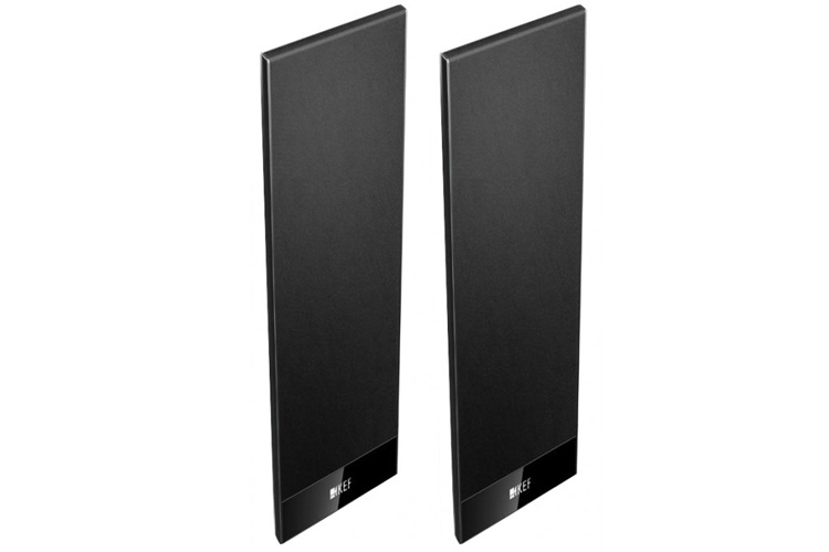 KEF T301 SATELLITE SLIM SPEAKERS PAIR BLACK eBay