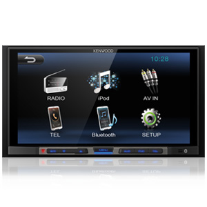 Kenwood DMX100BT 6.8" LCD Bluetooth USB MP3 Car Radio 7-Band EQ