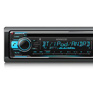 Kenwood KDC-BT610U Bluetooth 3.0 CD/USB Receiver with Remote App