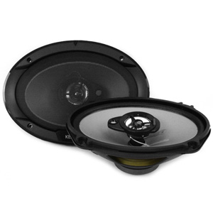 Kenwood KFC-S6966 6x9" 3-Way 400W Max Coaxial Car Audio Speakers