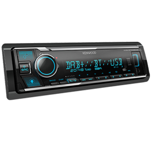 Kenwood KMM-BT508DAB Bluetooth USB DAB Receiver