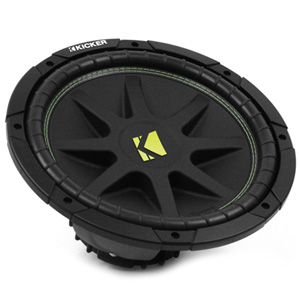 Kicker 10C12D4 12" Comp Series 400W Max 4-Ohm DVC Subwoofer Kicker 10C12D4 12" Comp Series 400W Max 4-Ohm DVC Subwoofer