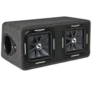 Kicker 11DS12L72 Dual 12" Loaded Enclosure Subwoofer Kicker 11DS12L72 Dual 12" Loaded Enclosure Subwoofer